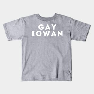 Gay Iowan Kids T-Shirt